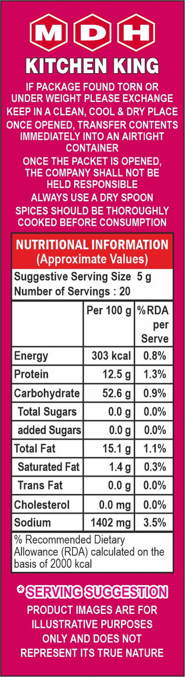 MDH-Kitchen King Masala-100gm